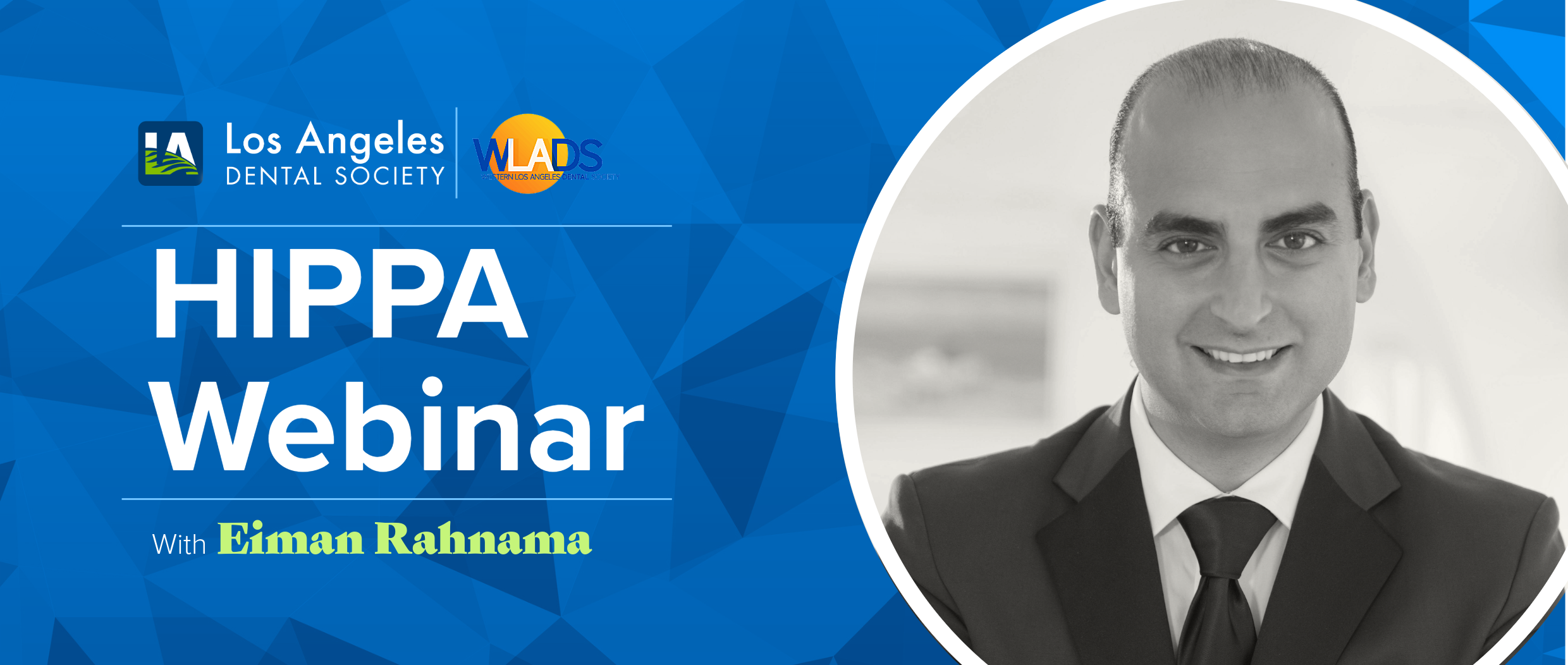 HIPPA Webinar with Eiman Rahnama